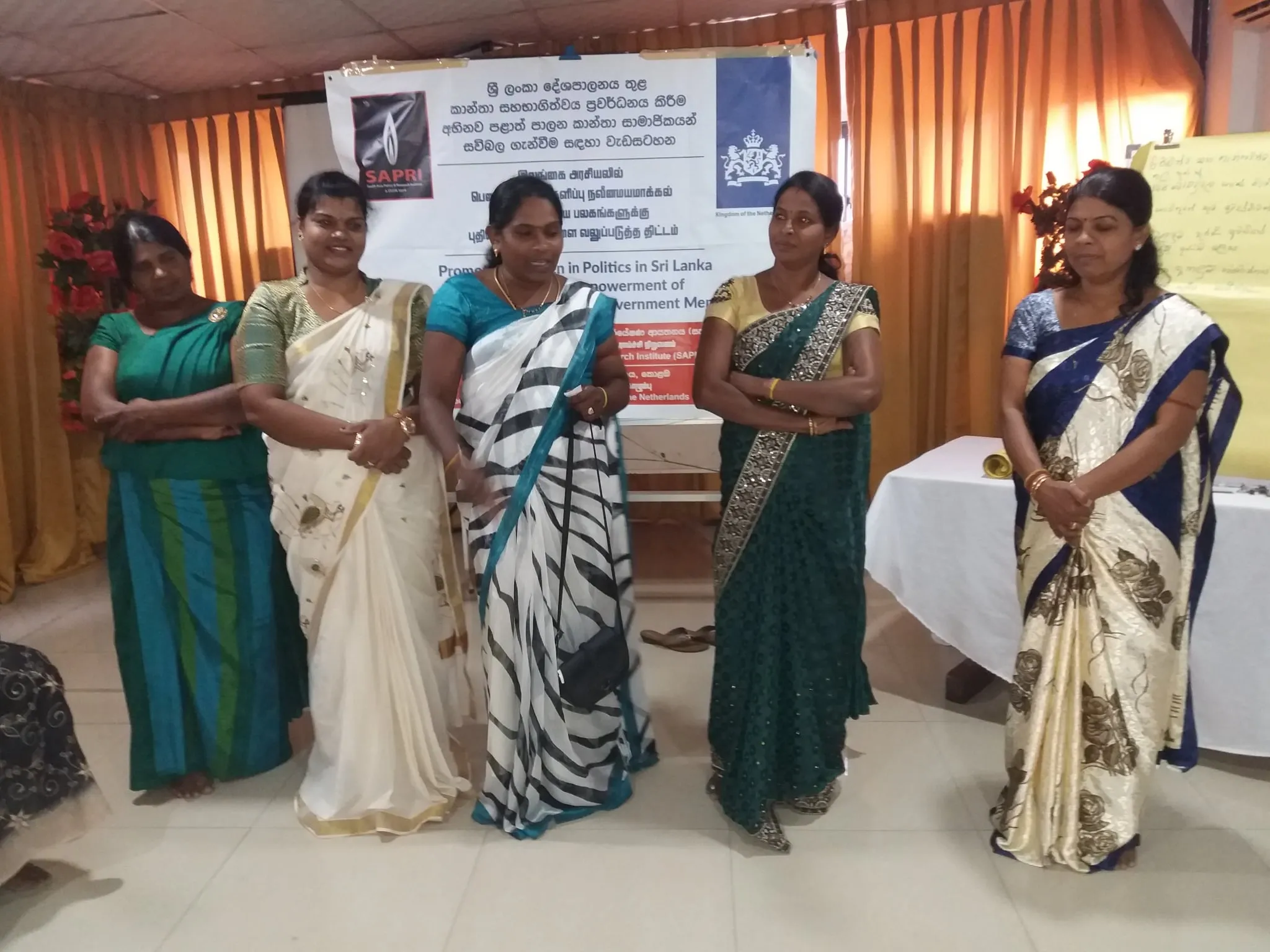Participants with facilitators